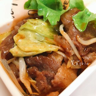 簡単 肉野菜炒め